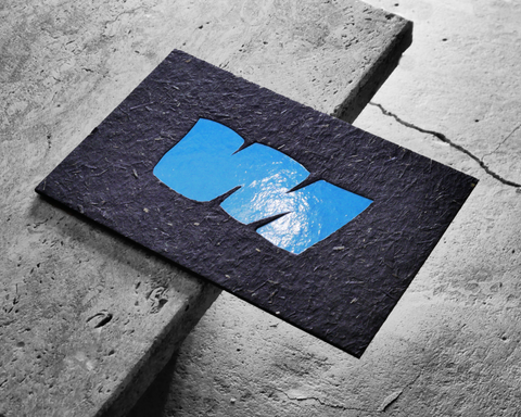 Visitenkarten mit Heissfolienprägung auf Gmund Mother Earth