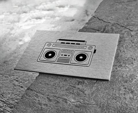 Visitenkarten mit Letterpress