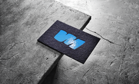 Visitenkarten geprägt auf Gmund Mother Earth von Gmund